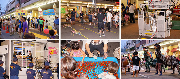 納涼市2013年の様子