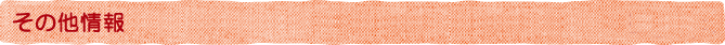 その他情報
